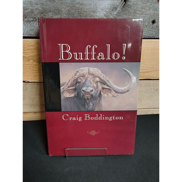 Buffalo! by Craig Boddington (2006, Hardcover) Signed Inscribed Safari Press - Picture 1 of 3